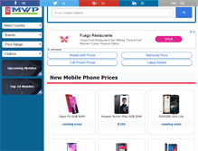 Tablet Screenshot of mobilewithprices.com